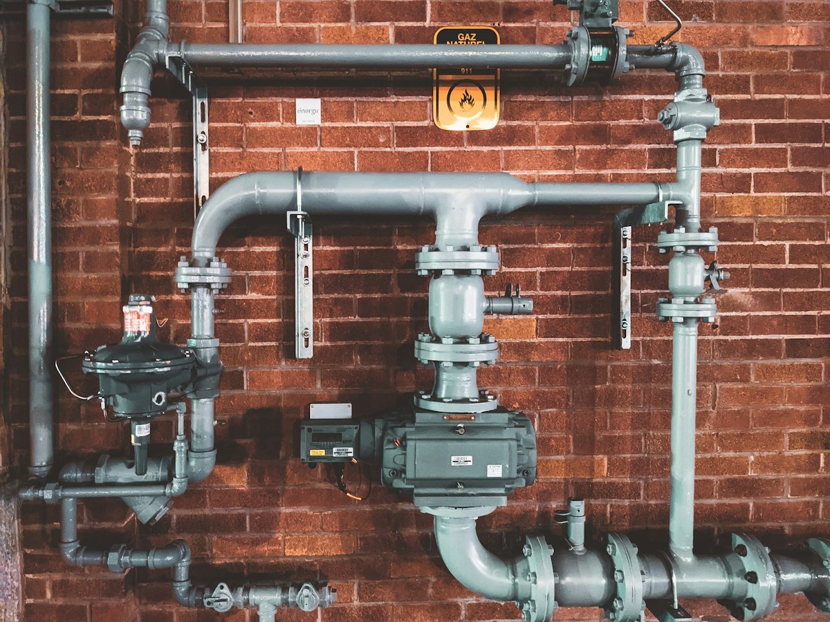 Plumber website residential plumbing pipes being serviced